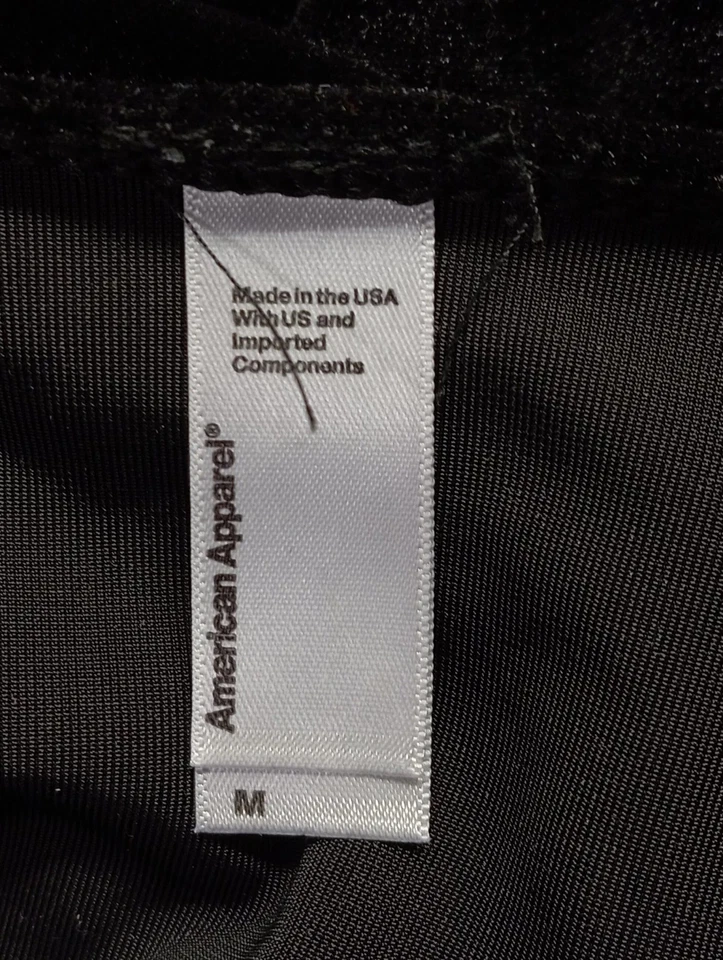 American Apparel Combinaison Femme Noire Casual Streetwear (EU 38) - Photo 3/4