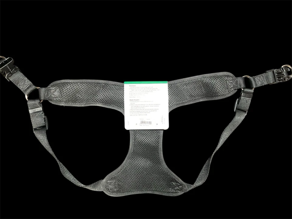 Arnés ajustable Coastal Pet Comfort suave deportivo envolvente grande gris Foto 2 de 4