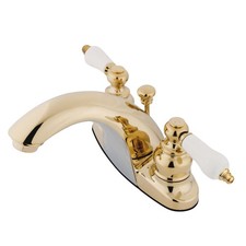 Kingston Brass KB764.PL English Country 1.2 GPM Centerset - Brass