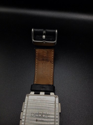 Montre connectée d'occasion Pebble acier années 401 lire description non testée - Photo 7 sur 11