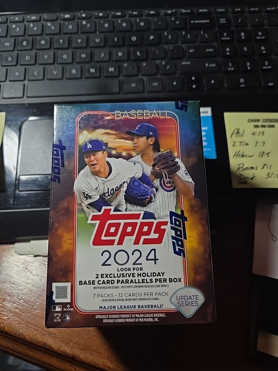 2024 Topps Update Baseball Cards Jumbo Hobby Box Skenes Yamamoto