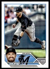 2023 Topps Jon Berti Miami Marlins #72