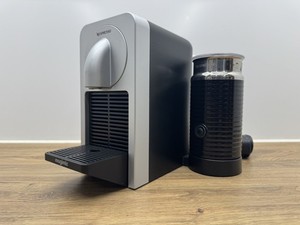 NESPRESSO by Magimix Prodigio Smart Smart Kaffeevollautomat/Aufschäumer - Silber/Schwarz
