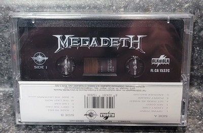 🔥Megadeth Cyber Army Exclusive Cassette Brand New In Hand Sealed