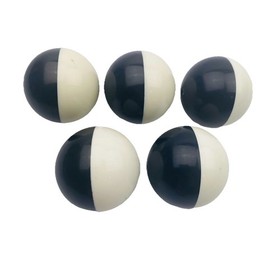 (5) K&rsquo;NEX / Knex Balls 50mm Black & White &ndash; Motorized Madness Machine Parts