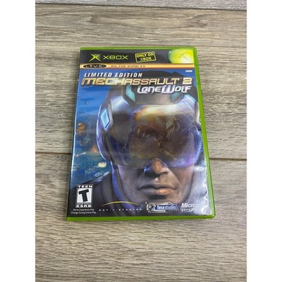 MechAssault 2 Lone Wolf Limited Edition Xbox Original 04 Microsoft Complete CIB