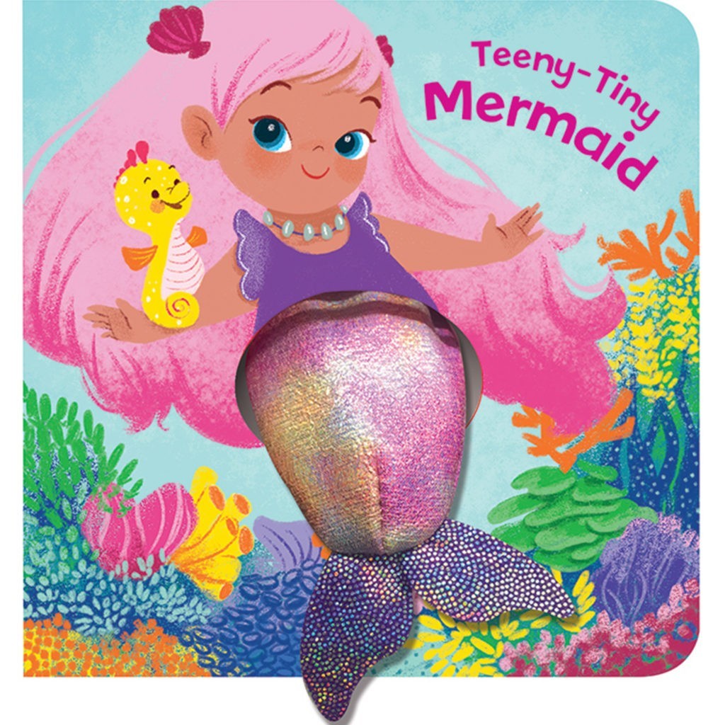 Teeny-Tiny Mermaid Finger Puppet Board Book Baby Toddler Kids Story