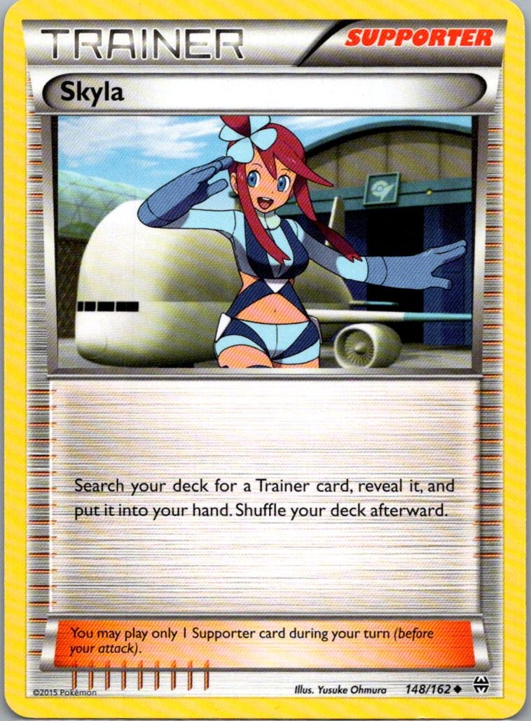 Pokemon TCG Skyla 148/162 BREAKthrough NM