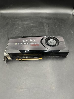 EVGA NVIDIA GeForce GTX 670 2GB GDDR5 Graphics Card 02G-P4-2678-KR