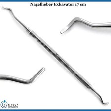 🔹 Slite Profi Eckenheber – Nagelheber & Exkavator für Podologie Maniküre Pedikü