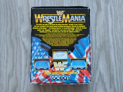 Commodore 64 / 128 C64 Spiel - WWF Wrestlemania By Ocean 1991 ( Big Box ) - Bild 3 von 6