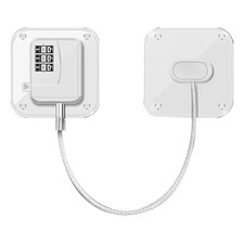 White Combination Lock Lock Child Proofing Lock for Cabinets Window Baby Locks 