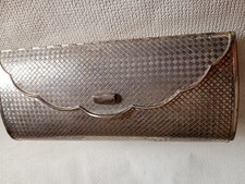 Antica pochette rigida - Japan 1920 - metallo placcato argento