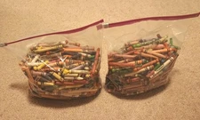 Huge Lot Of Mostly Crayola Crayons Used