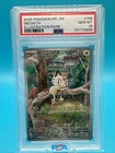 2025 POKEMON PFL EN-PHANTASMAL FLAMES ILLUSTRATION RARE #106 MEOWTH PSA 10