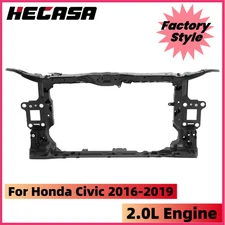Front Radiator Core Support For Honda Civic Sedan LX DX EX 2016-2019 2.0L Engine