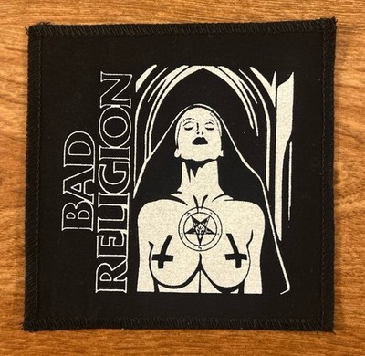 NEW Bad Religion XL Sew On Cloth Band Patch