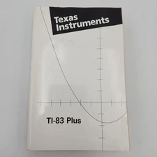 Texas Instruments TI-83 Plus Graphing Calculator Guidebook Manual Only