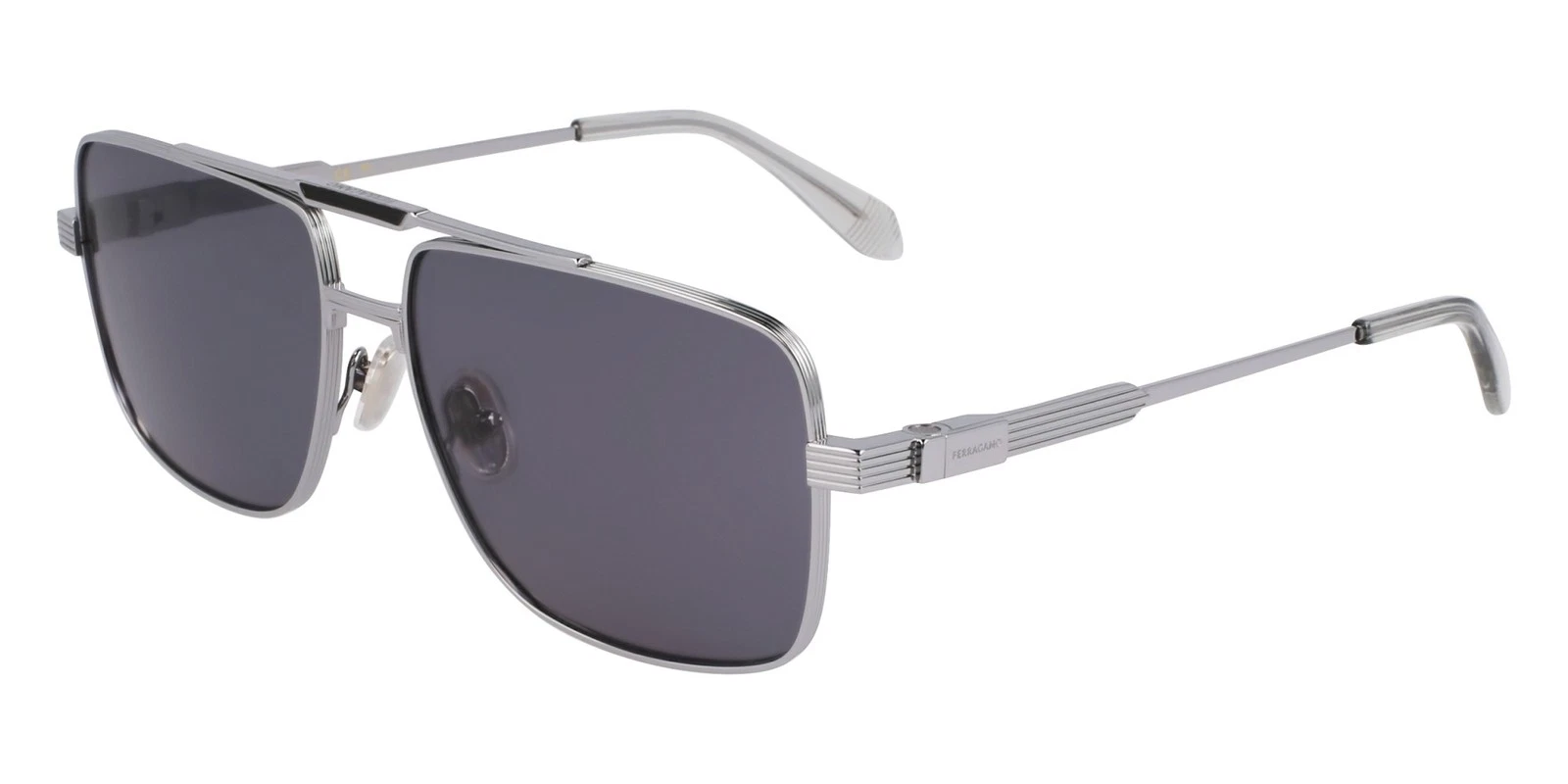 Ferragamo — Ferragamo SF318SP Light Ruthenium 60/15/145 Men's Sunglasses