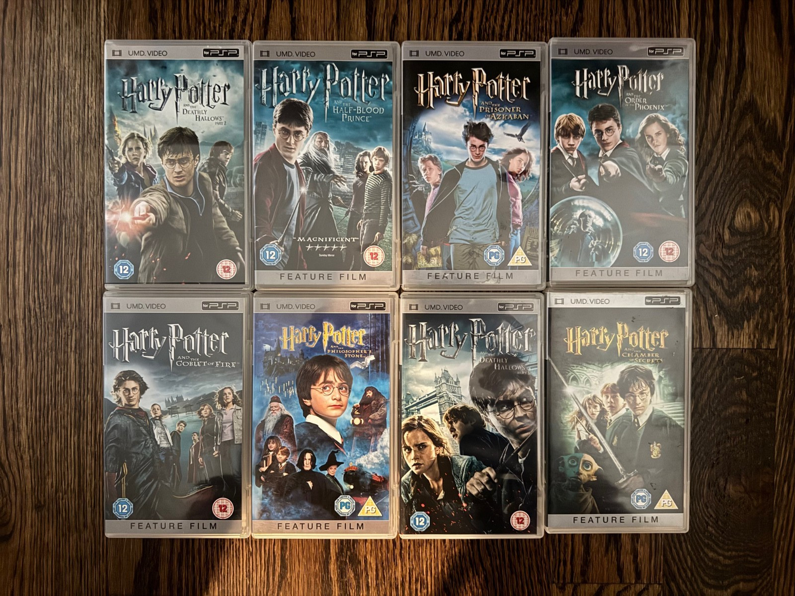 UMD Movie: HARRY POTTER x8 MOVIE COLLECTION (Sony Playstation Portable) Region 2