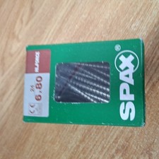 SPAX Hi Force WIROX Washer Head Screw M6 x 80mm - Pack of 24