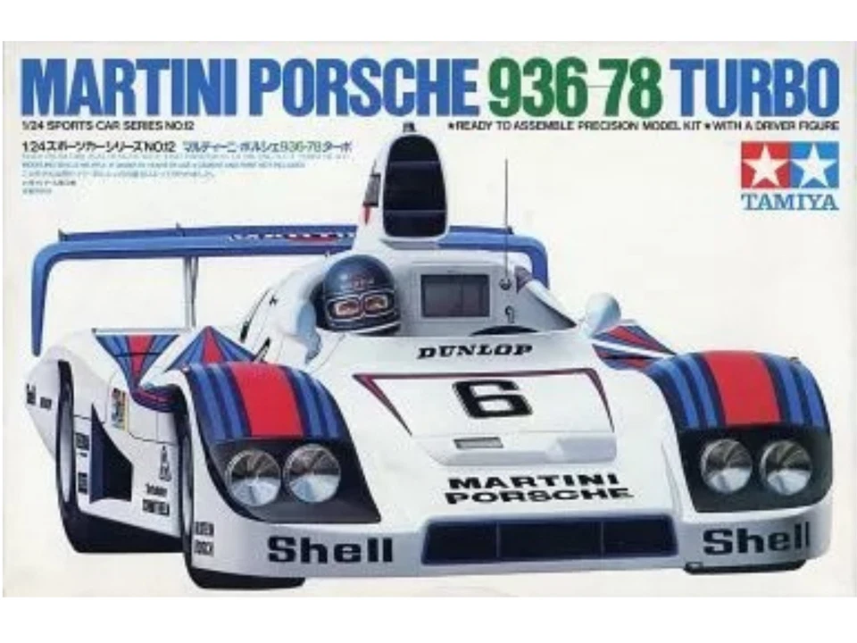 Kit maquette plastique Tamiya 1/24 Porsche 936/78 Martini Racing scellé du Japon - Photo 1/1