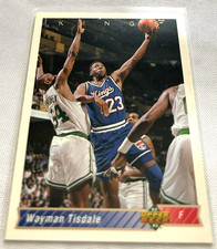 1992-93 Upper Deck Basketball Wayman Tisdale Sacramento Kings base card #265