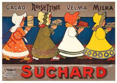 Ansichtskarte::Werbung, Suchard (Repro)
