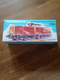 Leerkarton Märklin H0 3072 Dieselhydraulische Lokomotive V100