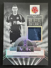Rafael Santos Borre 2024-25 Panini Noir Box Office Materials Jersey /85 #BO-RSB