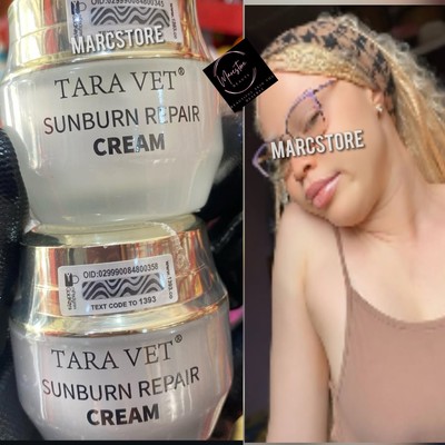 X 1 Tera VET sun Burn REPAIR Face Cream 30g Jar. Lighten & Brightens 