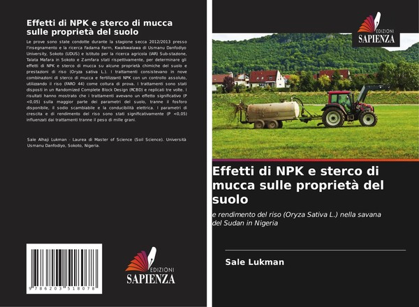 Sale Lukman | Effetti Di NPK E Sterco Di Mucca Sulle Proprietà Del Suolo | Buch-image