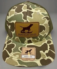 Dover Bluff Hat Co. Camo Green Trucker Cap – Hunting Dog SnapBack  New With Tags