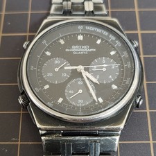 SEIKO 7A28 7110 SPEEDMASTER Men's Wristwatch Management K26Z