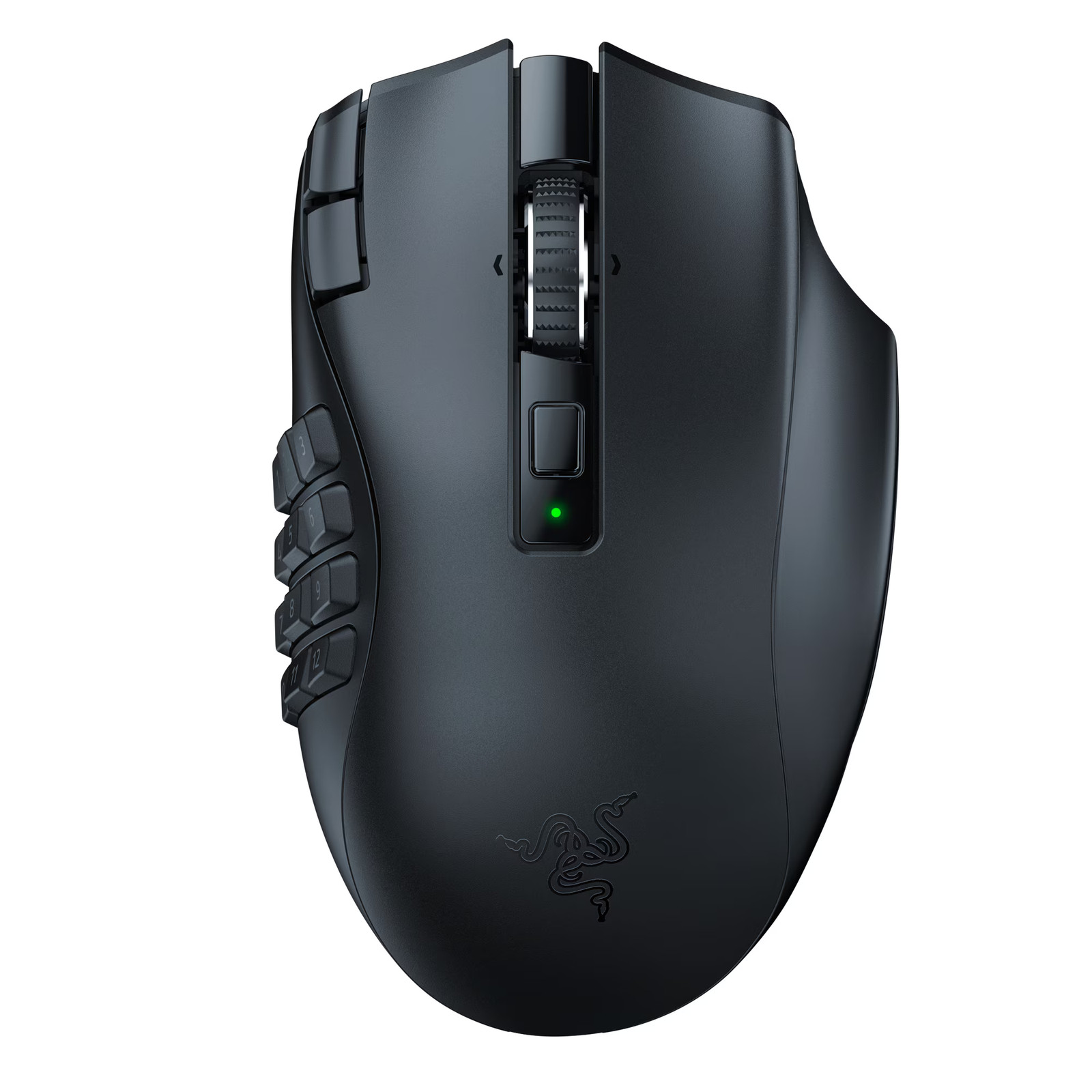 Razer - Naga V2 HyperSpeed MMO Optical Gaming Mouse with 19 