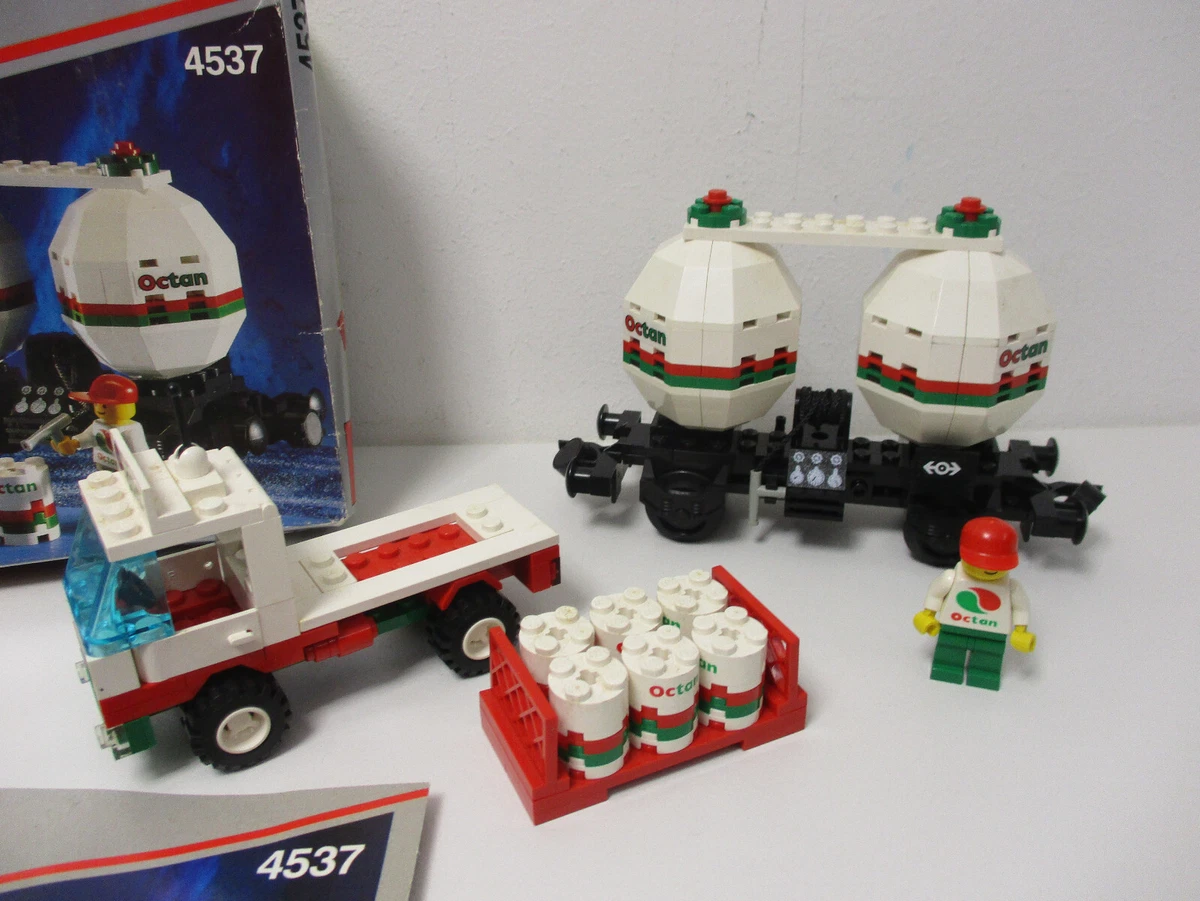 AH 6 ) Lego 4537 Octan Twin Tank mit OVP & BA Metroliner Eisenbahn 