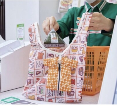 【限定品】 ORDER★ケース&【2006年】パンフレット&紙袋 Limited 1 Edition! JAPAN 7-Eleven 50th Anniversary FANBOOK Tote