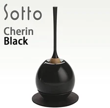 Sotto Buddhist Bell Cherin Orin Black Color 5.5x12.9cm new Free Shipping