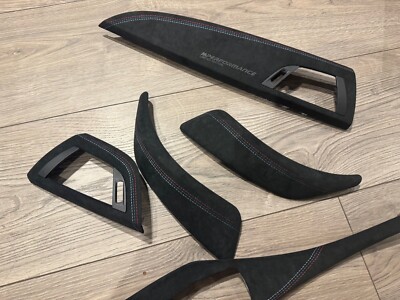 BMW F20 F21 F22 M Performance Interior Trim parts SET ALCANTARA M stitches  LHD