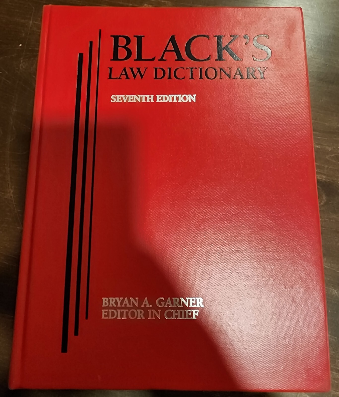 Black's Law Dictionary 7th Edition Copyright 1999 eBay