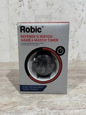 Robic SC591 Referee Officials Watch Game Match Timer Black