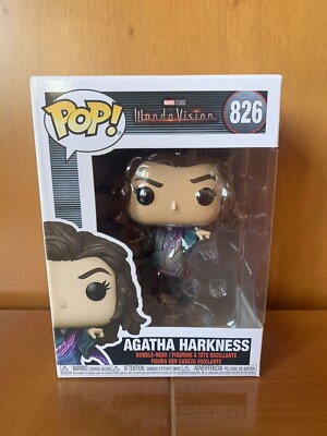 Marvel Wandavision Agatha Harkness Funko Pop 826 UNOPENED
