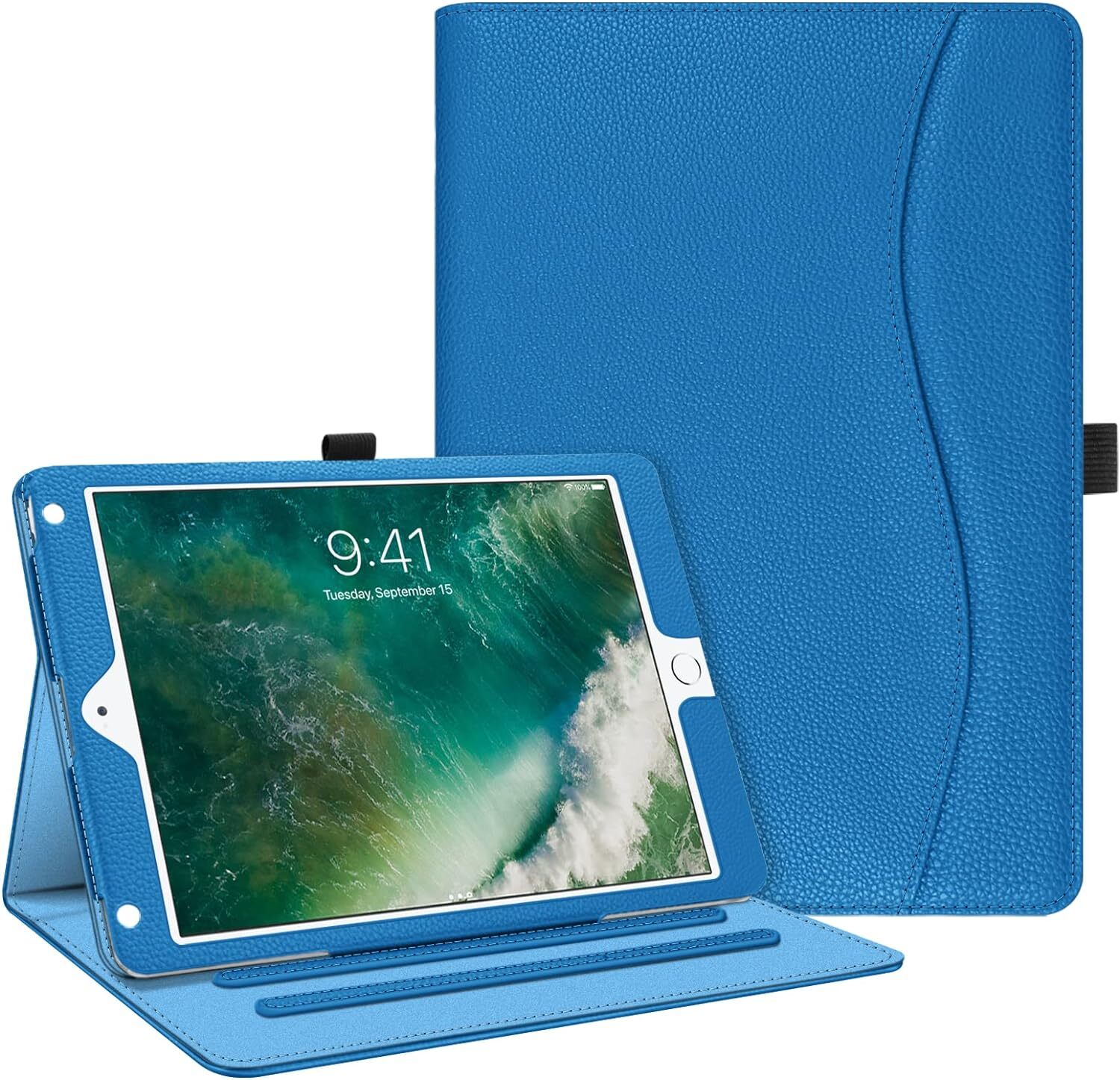 Case For iPad Air 2 A1566 A1567 /iPad Air 1st A1474 Multi-Angle View Folio Cover