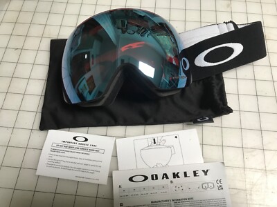 Oakley Flight Deck XL Black Prizm Sapphire Iridium googles