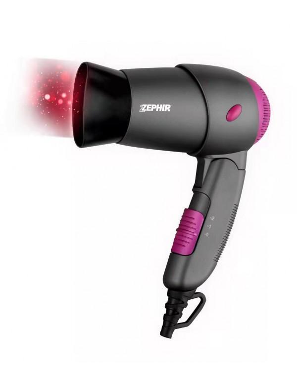 ASCIUGACAPELLI PIEGHEVOLE PORTATILE DA VIAGGIO ZHB1200 1200W
