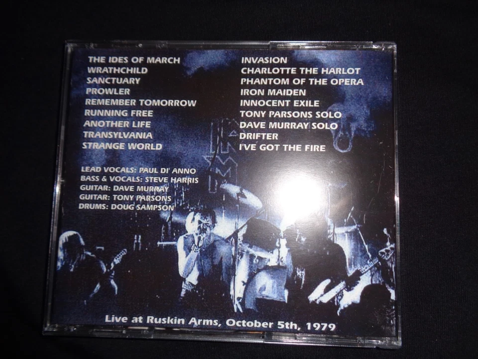 Iron Maiden Live at Ruskin Arms 79 Rare Cd Live Metallica Ghost Slayer Megadeth - Image 2 of 4