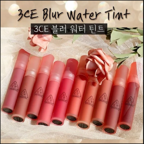 [3CE] STYLENANDA Blur Water Tint **CHOOSE SHADE + Free GIFTS - Picture 1 of 21