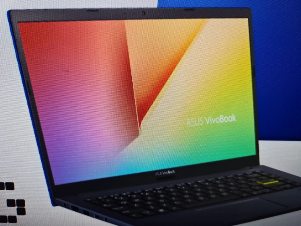 ASUS VIVOBOOK 14 R438D AMD RYZEN 3 4GB RAM 128G SSD. Win 11 Gradeable - Image 2 of 4