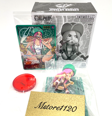 One Piece LECAFIG Jewelry Bonney Card & Figure OP07-019 Limited
