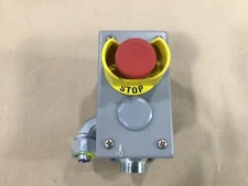 Wiegmann PBGX2 Enclosure With Emergency Stop Button #30T7